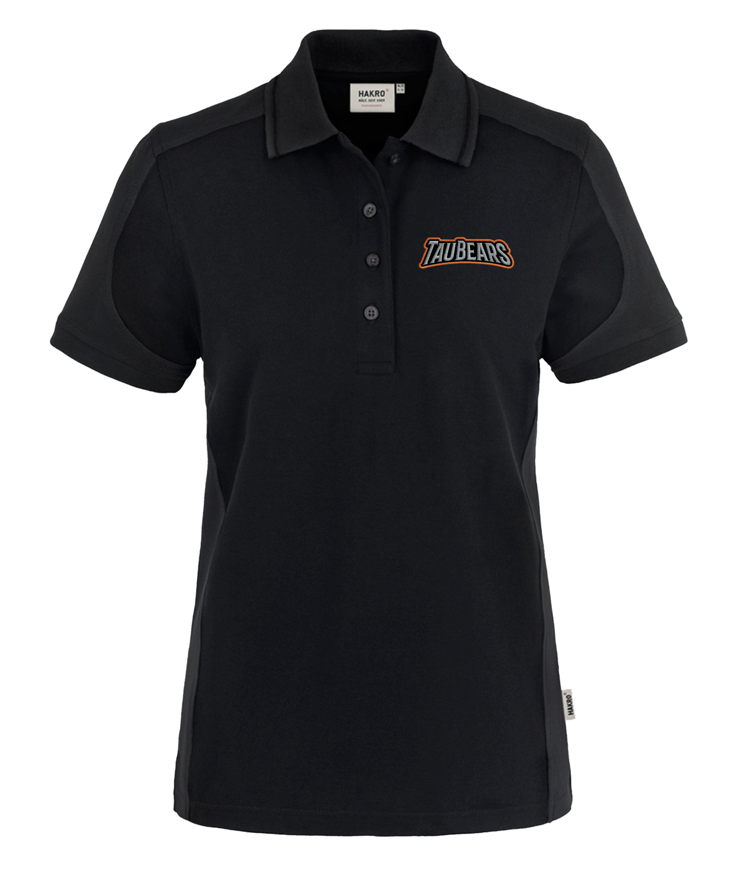 Damen Poloshirt Contrast